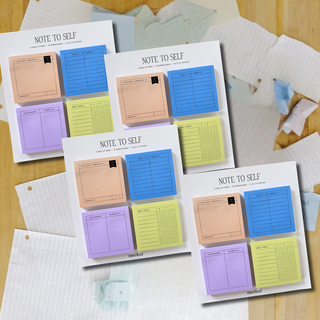 Note to Self Sticky Notes Set