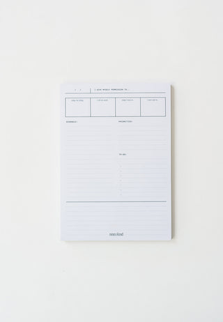 Nine to Kind Daily Notepad